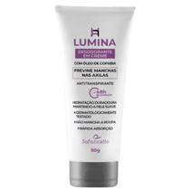 Desodorante Creme Lumina Axilas Suvaco AntiTranspirante Hidratante 60g