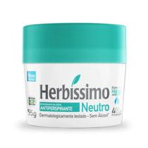DESODORANTE CREME NEUTRO HERBISSIMO 55GR - Antiperspirante