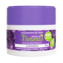 Desodorante Creme Seivas da Natureza 50g Lavanda