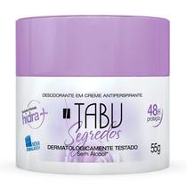 Desodorante Creme Tabu Segredos 55g Desodorante Creme Tabu Segredos 55g