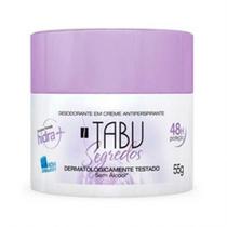 Desodorante Creme Tabu Segredos 55g Desodorante Creme Tabu Segredos 55g