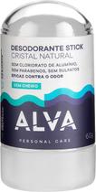 Desodorante Cristal Alva Deo Stick Natural 60g