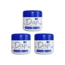 Desodorante Dap Creme Pote Perfume Masculino 55G - Kit C/3Un