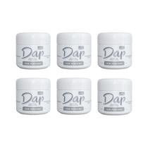 Desodorante Dap Creme Pote Sem Perfume 55G - Kit Com 6Un