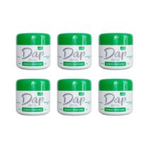 Desodorante Dap Creme Pote Suave Perfume 55g - Kit C/ 6un