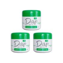 Desodorante Dap Creme Pote Suave Perfume 55G - Kit Com 3Un