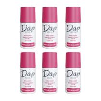 Desodorante Dap Roll-On Perfumado Feminino 55Ml - Kit 6Un
