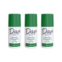 Desodorante Dap Roll-On Perfumado Suave 55Ml - Kit Com 3Un