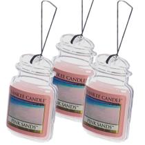 Desodorante de Ambiente Yankee Candle Pink Sands Paquete de 3 Frascos para Auto 27 ml Desodorante de Ambiente Yankee Candle Pink Sands Paquete de 3 Frascos para Auto 27 ml