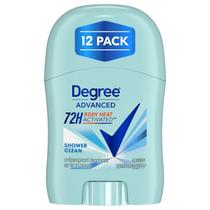 Desodorante Degree Advanced Shower Clean Women, pacote com 12 ml