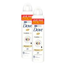Desodorante Dove Aerosol Invisible Dry 250ml Leve Mais por Menos Kit com duas unidades Desodorante Dove Aerosol Invisible Dry 250ml Leve Mais por Menos Kit com duas unidades