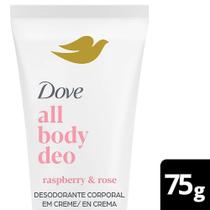 Desodorante Dove All Body Deo Creme Raspberry & Rose 75g