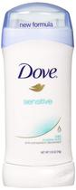 Desodorante Dove Antitranspirante para Pele Sensível 76 mL (pacote com 3) Desodorante Dove Antitranspirante para Pele Sensível 76 mL (pacote com 3)