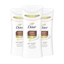 Desodorante Dove Even Tone - Antitranspirante Stick 75ml (Pack com 3)