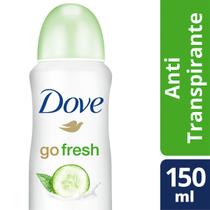 Desodorante Dove Go Fresh pepino e chá verde, aerosol, 150mL