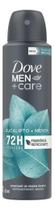 Desodorante Dove Men Care Aero Eucalipto e Menta 150ml