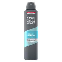 Desodorante Dove Men + Care Clean Comfort - Pacote com 6 Unidades (250ml cada)