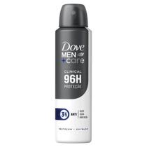 Desodorante Dove Men +Care Clinical Cuidado Total 96h Aerosol Antitranspirante 150ml Desodorante Dove Men +Care Clinical Cuidado Total 96h Aerosol Antitranspirante 150ml
