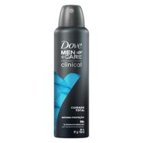 Desodorante Dove Men + Care Clinical Cuidado Total Aerosol Antitranspirante 96h 150ml Desodorante Dove Men + Care Clinical Cuidado Total Aerosol Antitranspirante 96h 150ml