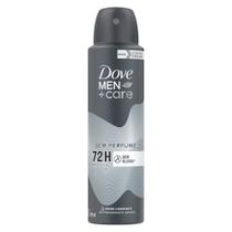 Desodorante Dove Men + Care Sem Perfume Aerosol Antitranspirante 72h com 150ml