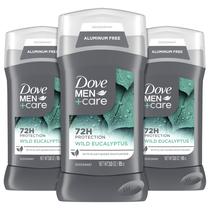 Desodorante Dove Men+Care Wild Eucalyptus 88 ml sem alumínio