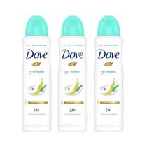 Desodorante Dove Nutritive Secrets Aerosol Antitranspirante Matcha Kit com três unidades Desodorante Dove Nutritive Secrets Aerosol Antitranspirante Matcha Kit com três unidades