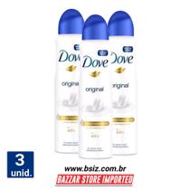 Desodorante Dove Original Aerosol 150ml ( 3 Unidades )