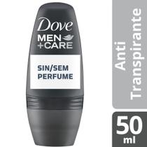 Desodorante Dove Rollon Men+Care Sem Perfume 50ml