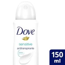 Desodorante Dove Sensitive Sem Perfume Aerossol antitranspirante 150ml