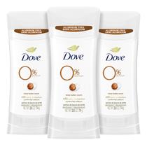 Desodorante Dove Shea Butter Kindest - Sem Alumínio - 3 Unidades de 75ml