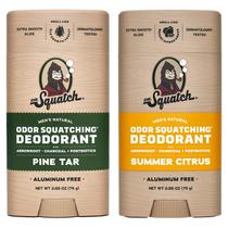 Desodorante Dr. Squatch Natural Odor-Squatching masculino, pacote com 150 ml Desodorante Dr. Squatch Natural Odor-Squatching masculino, pacote com 150 ml