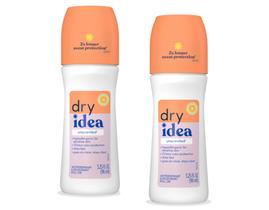 Desodorante Dry Idea Roll On, sem perfume, 96mL, 72h Protection Desodorante Dry Idea Roll On, sem perfume, 96mL, 72h Protection