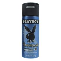 Desodorante e spray corporal Playboy King Of The Game 150 ml Desodorante e spray corporal Playboy King Of The Game 150 ml
