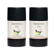 Desodorante Each & Every Coco & Lime 75ml - Sem Alumínio Desodorante Each & Every Coco & Lime 75ml - Sem Alumínio
