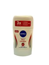 Desodorante em bastão NIVEA Dry Comfort kit com 2 unidades de 50 ml Desodorante em bastão NIVEA Dry Comfort kit com 2 unidades de 50 ml