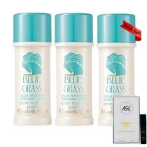 Desodorante em creme ASL kit com 3 unidades de 40 ml e perfume de viagem brinde