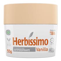 Desodorante em Creme Herbíssimo Vanilla Antiperspirante 48h 55g