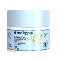 Desodorante Em Creme Lavanda e Algodão 55G - Red Apple Desodorante Em Creme Lavanda e Algodão 55G - Red Apple