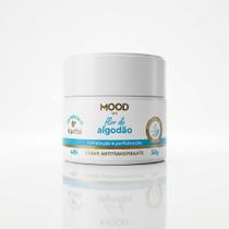 Desodorante em Creme Mood Care Flor de Algodão 50g Fórmula sem Álcool com Fragrância Suave e Delicada Desodorante em Creme Mood Care Flor de Algodão 50g Fórmula sem Álcool com Fragrância Suave e Delicada