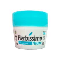 Desodorante em creme neutro herbissimo