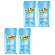 Desodorante em Gel Antitranspirante Secret Aroma Cítrico 45g Orange Blossom - 4 unidades