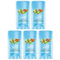 Desodorante em Gel Antitranspirante Secret Aroma Cítrico 45g Orange Blossom - 5 unidades Desodorante em Gel Antitranspirante Secret Aroma Cítrico 45g Orange Blossom - 5 unidades
