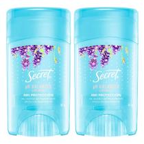 Desodorante em Gel Antitranspirante Secret PH Balanceado Lavanda 45g Lavender - 2 unidades