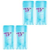 Desodorante em Gel Antitranspirante Secret PH Balanceado Lavanda 45g Lavender - 4 unidades