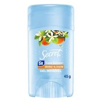 Desodorante em Gel Proteção e Cuidado Flor de Laranjeira 45g Secret Antitranspirante 48h Sem Manchas Desodorante em Gel Proteção e Cuidado Flor de Laranjeira 45g Secret Antitranspirante 48h Sem Manchas