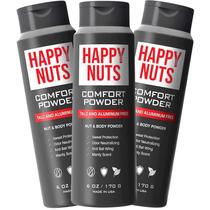 Desodorante em pó HAPPY NUTS Comfort Anti-Atrito 180 mL x3 Desodorante em pó HAPPY NUTS Comfort Anti-Atrito 180 mL x3