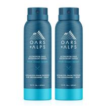 Desodorante em spray Oars + Alps Aluminium Free Fresh Ocean 60 ml 2 ct Desodorante em spray Oars + Alps Aluminium Free Fresh Ocean 60 ml 2 ct