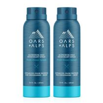 Desodorante em spray Oars + Alps Aluminium Free Fresh Ocean 60 ml 2 ct