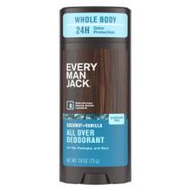 Desodorante Every Man Jack All Over 24h Proteção contra odores 75mL