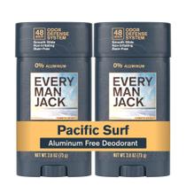 Desodorante Every Man Jack Pacific Surf 73 g 2 unidades